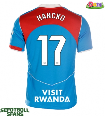 Atletico Madrid David Hancko #17 Tredje Tröja Kvinnor 2025-26 Kortärmad